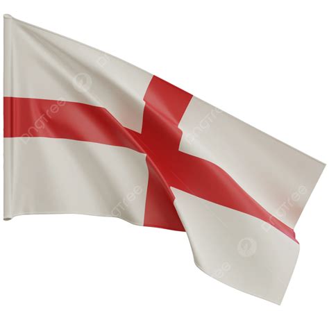 England Flag Waving, England Flag With Pole, England Flag Waving ...