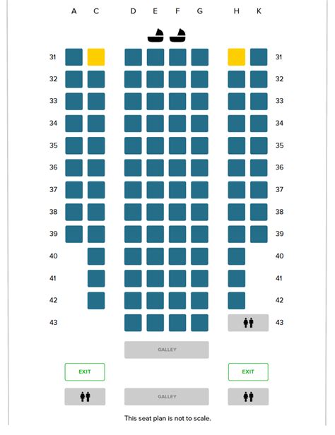 Airbus A350-900 Seating Chart