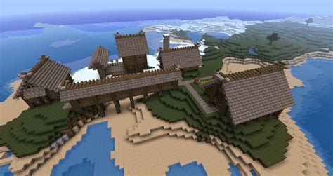 Nordic (Viking) Town Minecraft Map