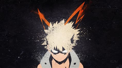 My Hero Academia Katsuki Bakugou Art Wallpaper, HD Anime 4K Wallpapers ...