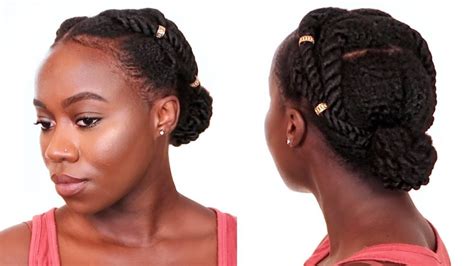 5 Easy Protective Styles for Natural Hair [VIDEOS] - Naturally You