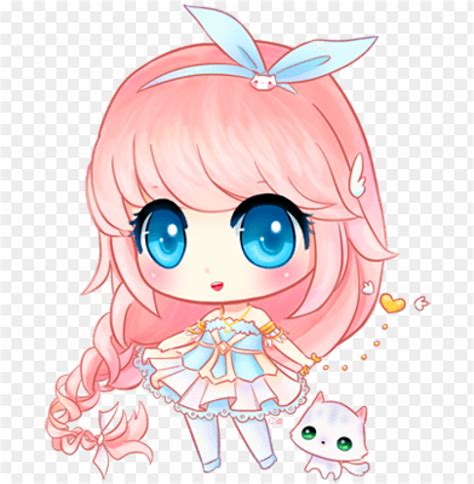 Free download | HD PNG girl anime chibi drawing cute PNG image with ...