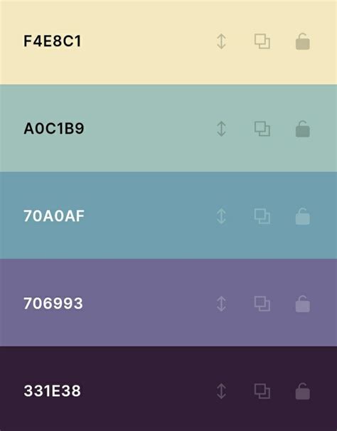 the color scheme for an iphone phone with different colors and font on ...