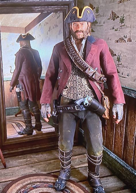 Red Dead Redemption 2 - Pirate Outfit by siil3ntj on DeviantArt