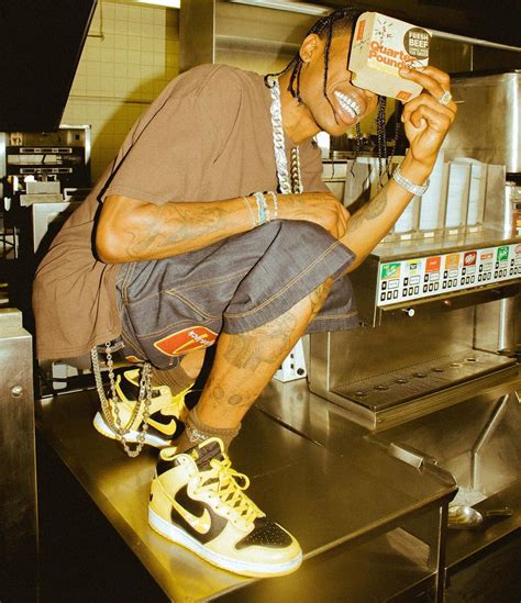 Travis Scott Wearing New Cactus Jack x McDonald's Collab Merch | INC STYLE