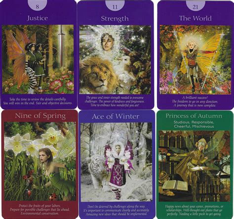 Fairy Tarot Cards - The Tarot Garden