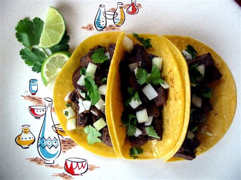 The Hungry Texan: Tacos de Lengua (Cow Tongue)