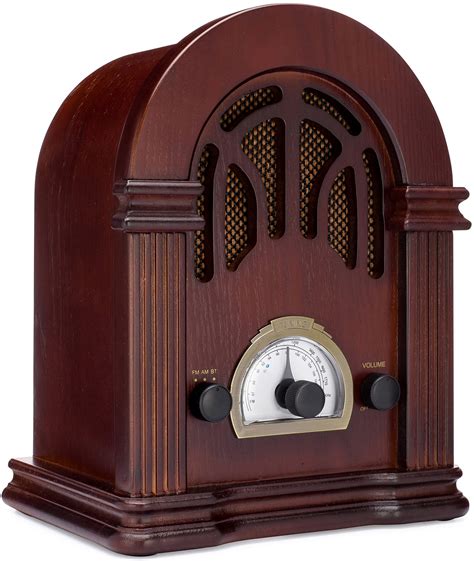 Buy ClearClick Retro AM/FM Radio with Bluetooth - Classic Wooden ...