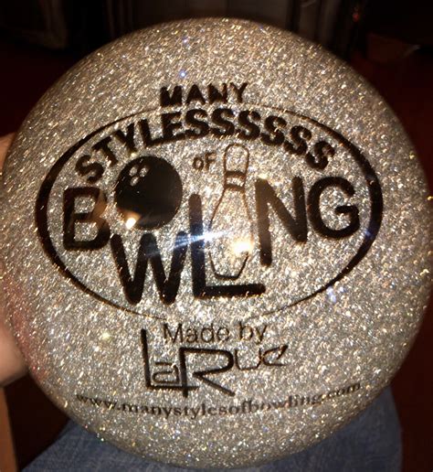 Many Styles 300 Silver Glitter Bowling Ball