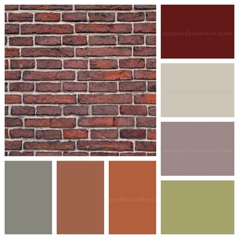 Colour-palette-for-brick.jpg 1,024×1,024 pixels | Red brick exteriors ...