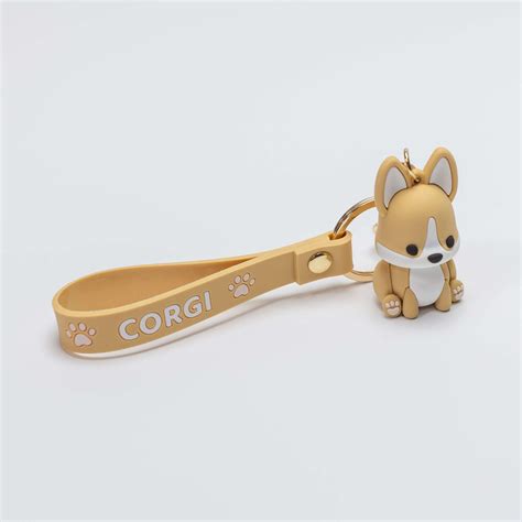 Corgi Figure Keychain | Bellzi