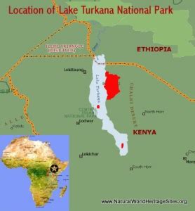 Lake-Turkana-National-Parks-Location-Map – Natural World Heritage Sites