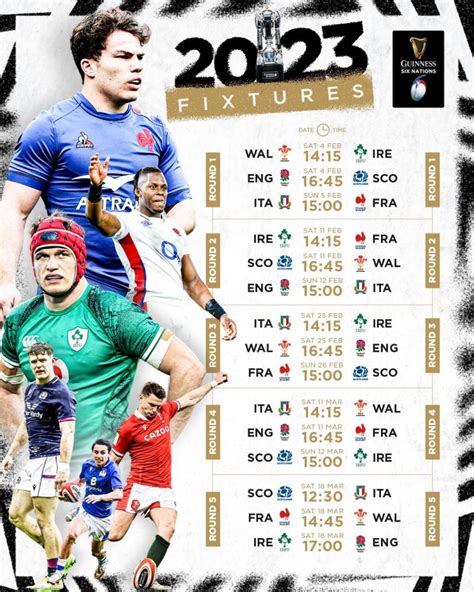 2023 GUINNESS SIX NATIONS FIXTURES ANNOUNCED | 15.co.za | | Rugby News ...