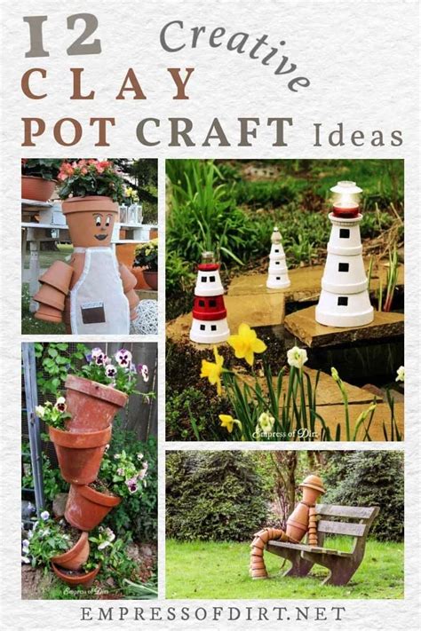 12 Creative Clay Pot Ideas (Terra Cotta Craft & Décor Projects)