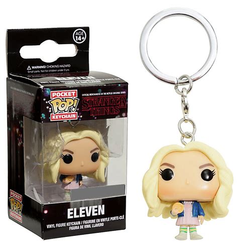 Funko Stranger Things Funko POP TV Eleven with Eggos Exclusive Keychain ...