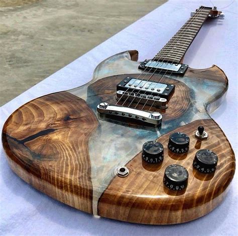 Pin by Charlotte Summers on Projects to try | Resin guitar, Guitar ...