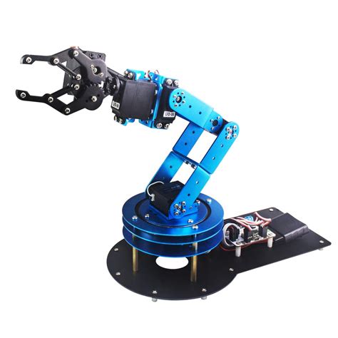 Buy Robotic Arm Kit 6DOF Programming Robot Arm with 5 Servo, Handle ...