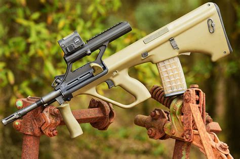 NRA Blog | The Steyr AUG: Austrian Engineering in Arms