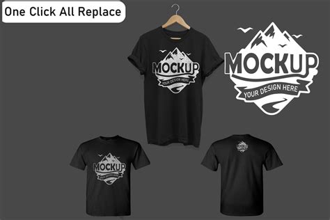 Shirt Mockup - Tshirt Logo Mockup Graphic by YA design · Creative Fabrica