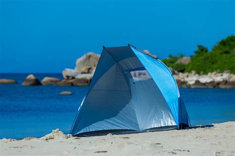 iCorer Extra Large Outdoor Portable EasyUp Beach Cabana Tent Sun Shelt