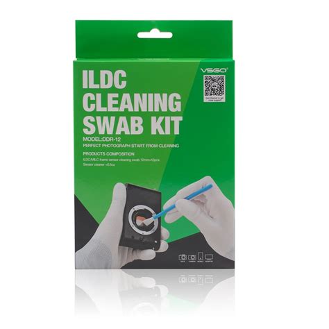 ILDC camera sensor cleaning swabs 12PCS + CCD/CMOS clean fluid for ...