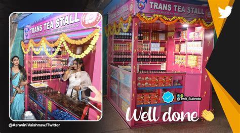 India’s first ‘Trans Tea Stall’ at a railway platform comes up at ...