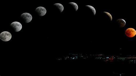 The Phases of the Full Moon, Associated with Changes in Shape - World ...