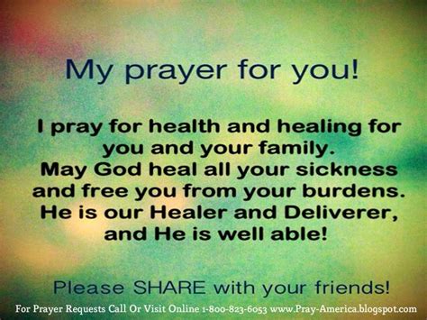 Healing Prayers Quotes | Best Prayer for Healing - Bing images Prayer ...