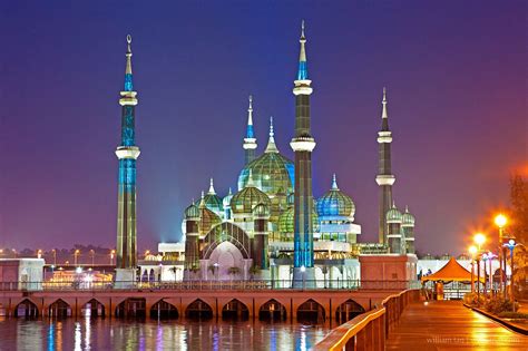 Crystal Mosque, Kuala Terengganu, Malaysia | Terengganu, Beautiful ...