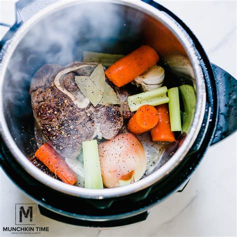 Delicious INSTANT POT Beef Bone Broth Recipe - Munchkin Time