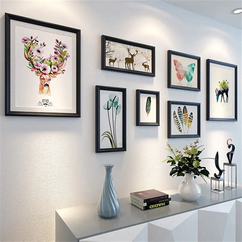 Home Design Wood Frame for Paintings Wall Decoration Wooden Large ...