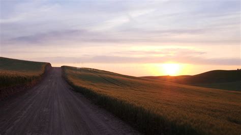 Dirt Road Driving Sunset Free Stock Footage - YouTube