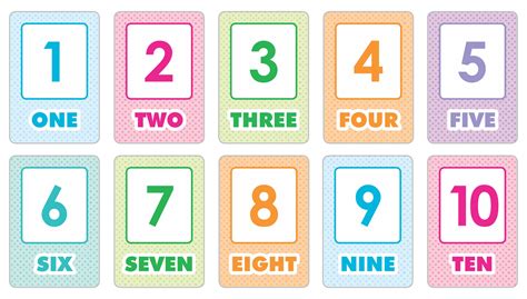 Free Printable Numbers 1-20