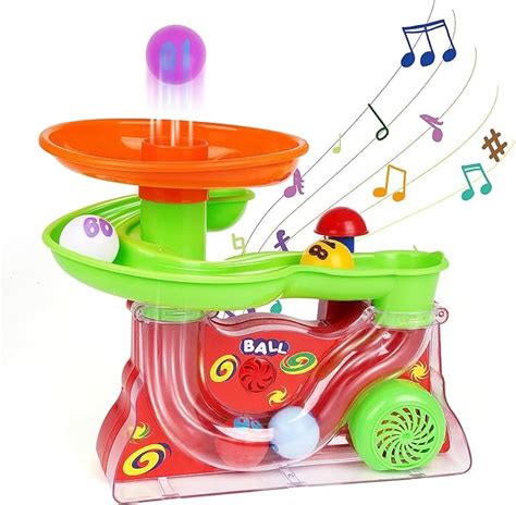 Amazon.com: Interactive Busy Ball Popper Toy for Toddlers - Ball Drop ...