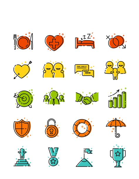 Line style vector Icons set on Behance