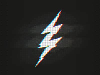 Lightning Glitch by Lovis Lattke on Dribbble