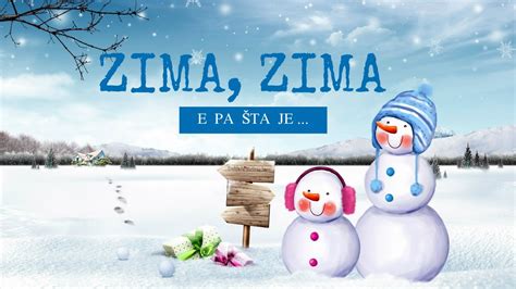 Zima zima e pa šta je - Dečije pesmice - Jovan Jovanović Zmaj Chords ...