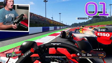 F1 2019 Online - Part 1 - THIS IS CHAOS! - YouTube