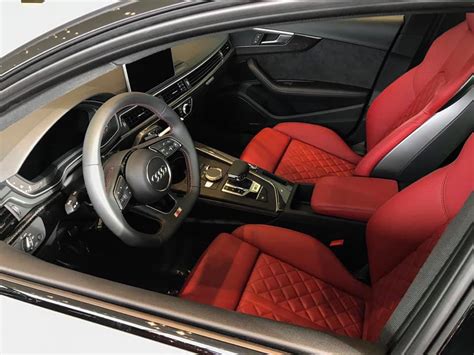 Audi Beaverton - Quantum Gray S4 with Magma Red interior... | Facebook