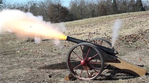 Black Powder Cannon fire - YouTube