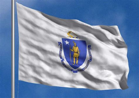 Massachusetts State Flags - Nylon & Polyester - 2' x 3' to 5' x 8' | US ...