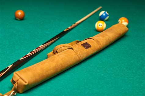 Personalized pool cue case Leather snooker cue case Billiard | Etsy