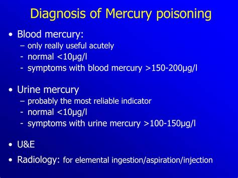 PPT - Mercury poisoning PowerPoint Presentation, free download - ID:4397567