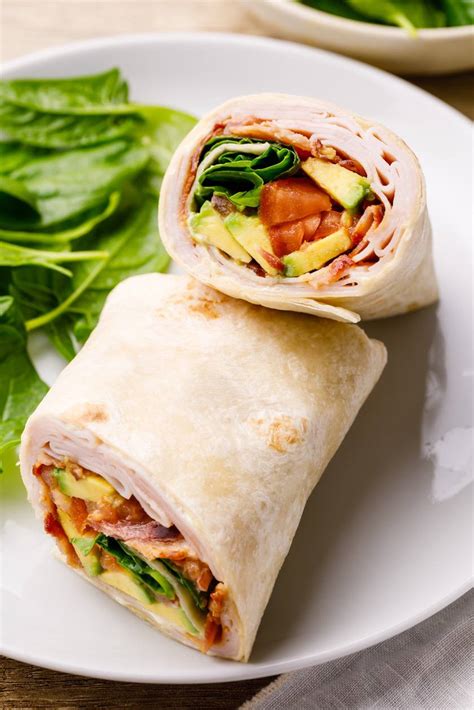 Turkey Spinach Wrap (Easy and Healthy Lunch) - Nurtured Homes