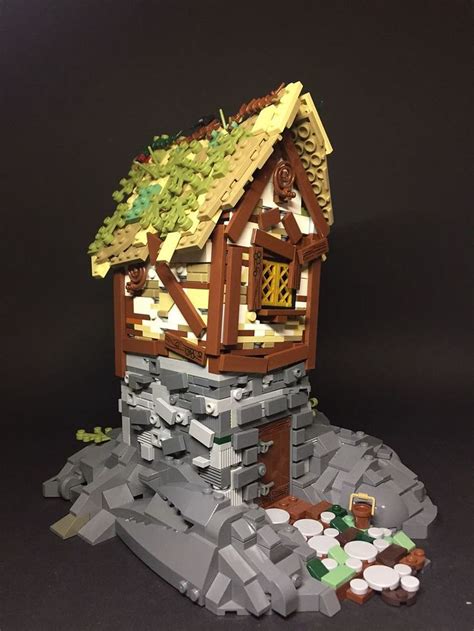 Lego Moc: Medieval Hut | Lego moc, Lego, Medieval