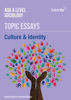 Culture and Identity | Sociology | tutor2u