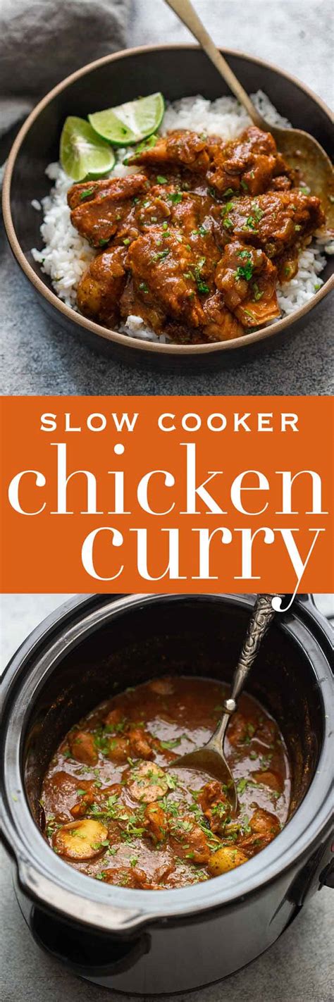 Slow Cooker Chicken Curry - My Food Story