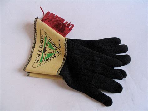 Vintage Spin & Marty Cowboy Gloves 1950's Disney Mickey