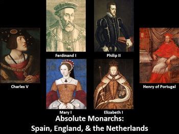 Absolute Monarchs: Spain, England, the Netherlands PowerPoint ...