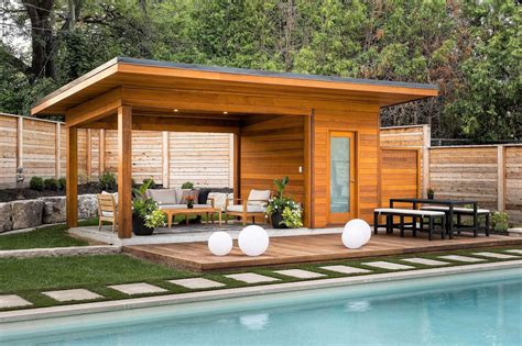 10' x 20' Sanara | Pool Cabana | Summerwood Products | Pool house ...